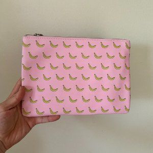 Asos Faux Leather Pink Banana Clutch